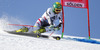 Philipp Schoerghofer of Austria skiing during first run of men Audi FIS Alpine skiing World cup giant slalom race. Men giant slalom race of Audi FIS Alpine skiing World cup 2013-2014 was held on Sunday, 27th of October 2013 on Rettenbach glacier above Soelden, Austria.
