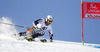 Marcus Sandell of Finland skiing during first run of men Audi FIS Alpine skiing World cup giant slalom race. Men giant slalom race of Audi FIS Alpine skiing World cup 2013-2014 was held on Sunday, 27th of October 2013 on Rettenbach glacier above Soelden, Austria.
