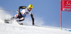 Ivica Kostelic of Croatia skiing during first run of men Audi FIS Alpine skiing World cup giant slalom race. Men giant slalom race of Audi FIS Alpine skiing World cup 2013-2014 was held on Sunday, 27th of October 2013 on Rettenbach glacier above Soelden, Austria.
