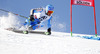 Andre Myhrer of Sweden skiing during first run of men Audi FIS Alpine skiing World cup giant slalom race. Men giant slalom race of Audi FIS Alpine skiing World cup 2013-2014 was held on Sunday, 27th of October 2013 on Rettenbach glacier above Soelden, Austria.
