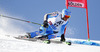 Andre Myhrer of Sweden skiing during first run of men Audi FIS Alpine skiing World cup giant slalom race. Men giant slalom race of Audi FIS Alpine skiing World cup 2013-2014 was held on Sunday, 27th of October 2013 on Rettenbach glacier above Soelden, Austria.
