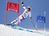 Didier Defago of Switzerland skiing during first run of men Audi FIS Alpine skiing World cup giant slalom race. Men giant slalom race of Audi FIS Alpine skiing World cup 2013-2014 was held on Sunday, 27th of October 2013 on Rettenbach glacier above Soelden, Austria.
