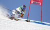 Stefan Luitz of Germany skiing during first run of men Audi FIS Alpine skiing World cup giant slalom race. Men giant slalom race of Audi FIS Alpine skiing World cup 2013-2014 was held on Sunday, 27th of October 2013 on Rettenbach glacier above Soelden, Austria.
