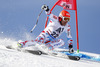 Cyprien Richard of France skiing during first run of men Audi FIS Alpine skiing World cup giant slalom race. Men giant slalom race of Audi FIS Alpine skiing World cup 2013-2014 was held on Sunday, 27th of October 2013 on Rettenbach glacier above Soelden, Austria.
