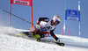 Tim Jitloff of USA skiing during first run of men Audi FIS Alpine skiing World cup giant slalom race. Men giant slalom race of Audi FIS Alpine skiing World cup 2013-2014 was held on Sunday, 27th of October 2013 on Rettenbach glacier above Soelden, Austria.
