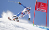 Gino Caviezel of Switzerland skiing during first run of men Audi FIS Alpine skiing World cup giant slalom race. Men giant slalom race of Audi FIS Alpine skiing World cup 2013-2014 was held on Sunday, 27th of October 2013 on Rettenbach glacier above Soelden, Austria.
