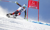Bode Miller of USA skiing during first run of men Audi FIS Alpine skiing World cup giant slalom race. Men giant slalom race of Audi FIS Alpine skiing World cup 2013-2014 was held on Sunday, 27th of October 2013 on Rettenbach glacier above Soelden, Austria.
