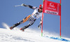 Victor Malmstrom of Finland skiing during first run of men Audi FIS Alpine skiing World cup giant slalom race. Men giant slalom race of Audi FIS Alpine skiing World cup 2013-2014 was held on Sunday, 27th of October 2013 on Rettenbach glacier above Soelden, Austria.

