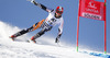 Victor Malmstrom of Finland skiing during first run of men Audi FIS Alpine skiing World cup giant slalom race. Men giant slalom race of Audi FIS Alpine skiing World cup 2013-2014 was held on Sunday, 27th of October 2013 on Rettenbach glacier above Soelden, Austria.
