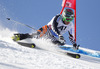Samu Torsti of Finland skiing during first run of men Audi FIS Alpine skiing World cup giant slalom race. Men giant slalom race of Audi FIS Alpine skiing World cup 2013-2014 was held on Sunday, 27th of October 2013 on Rettenbach glacier above Soelden, Austria.
