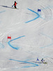 Samu Torsti of Finland skiing during first run of men Audi FIS Alpine skiing World cup giant slalom race. Men giant slalom race of Audi FIS Alpine skiing World cup 2013-2014 was held on Sunday, 27th of October 2013 on Rettenbach glacier above Soelden, Austria.

