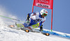 Zan Kranjec of Slovenia skiing during first run of men Audi FIS Alpine skiing World cup giant slalom race. Men giant slalom race of Audi FIS Alpine skiing World cup 2013-2014 was held on Sunday, 27th of October 2013 on Rettenbach glacier above Soelden, Austria.
