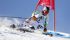 Benedikt Staubitzer of Germany skiing during first run of men Audi FIS Alpine skiing World cup giant slalom race. Men giant slalom race of Audi FIS Alpine skiing World cup 2013-2014 was held on Sunday, 27th of October 2013 on Rettenbach glacier above Soelden, Austria.
