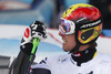 Third placed Marcel Hirscher of Austria reacts in finish of the second run of men Audi FIS Alpine skiing World cup giant slalom race. Men giant slalom race of Audi FIS Alpine skiing World cup 2013-2014 was held on Sunday, 27th of October 2013 on Rettenbach glacier above Soelden, Austria.
