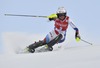 Wendy Holdener of Switzerland during 1st run of ladies Slalom of FIS ski alpine world cup at the Levi Black course in Levi, Finland on 2013/11/16.
