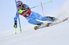 Tina Maze of Slovenia during 1st run of ladies Slalom of FIS ski alpine world cup at the Levi Black course in Levi, Finland on 2013/11/16.
