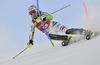 Maren Wiesler of Germany during 1st run of ladies Slalom of FIS ski alpine world cup at the Levi Black course in Levi, Finland on 2013/11/16.
