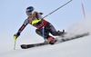 Mikaela Shiffrin of the USA during 1st run of ladies Slalom of FIS ski alpine world cup at the Levi Black course in Levi, Finland on 2013/11/16.
