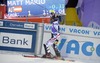 Mario Matt of Austria reacts after his 2nd run of mens Slalom of FIS ski alpine world cup at the Levi Black course in Levi, Finland on 2013/11/17.
