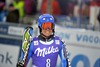 Mattias Hargin of Sweden reacts after his 2nd run of mens Slalom of FIS ski alpine world cup at the Levi Black course in Levi, Finland on 2013/11/17.
