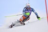 Henrik Kristoffersen of Norway during mens Slalom of FIS ski alpine world cup at the Levi Black course in Levi, Finland on 2013/11/17.
