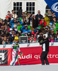Anna Fenninger of Austria in finish of the ladies Downhill of the Beaver Creek FIS Ski Alpine World Cup at the Birds of Prey Raptor in Beaver Creek, United States on 2012/11/29.
