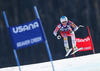 Julia Mancuso of the USA in action during the ladies Super-G of the Beaver Creek FIS Ski Alpine World Cup at the Birds of Prey Raptor in Beaver Creek, United States on 2012/11/30.
