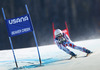 Marie Marchand-Arvier of France in action during the ladies Super-G of the Beaver Creek FIS Ski Alpine World Cup at the Birds of Prey Raptor in Beaver Creek, United States on 2012/11/30.
