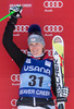 3rd place Nicole Hosp of Austria Celebrate on Podium after ladies Super-G of the Beaver Creek FIS Ski Alpine World Cup at the Birds of Prey Raptor in Beaver Creek, United States on 2012/11/30.
