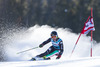 Denise Karbon of Italy in action during the the 1st run of ladies Giant Slalom of the Beaver Creek FIS Ski Alpine World Cup at the Birds of Prey Raptor in Beaver Creek, United States on 2012/12/01.
