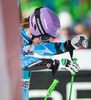 Tina Maze of Slovenia reacts after her 2nd run of ladies Giant Slalom of the Beaver Creek FIS Ski Alpine World Cup at the Birds of Prey Raptor in Beaver Creek, United States on 2012/12/01.
