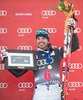3rd place Peter Fill of Italy celebrate on Podium after mens downhill of the Beaver Creek FIS Ski Alpine World Cup at the Birds of Prey in Beaver Creek, United States on 2012/12/06.
