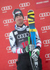 2nd place Hannes Reichelt of Austria celebrate on Podium after mens downhill of the Beaver Creek FIS Ski Alpine World Cup at the Birds of Prey in Beaver Creek, United States on 2012/12/06.
