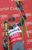 Ted Ligety (USA, 1. Platz) // 1st place Ted Ligety of the USA Celebrate on Podium after mens Giant Slalom of the Beaver Creek FIS Ski Alpine World Cup at the Birds of Prey Raptor in Beaver Creek, United States on 2012/12/08.
