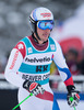 Carlo Janka of Switzerland reacts after his 2nd run of mens Giant Slalom of the Beaver Creek FIS Ski Alpine World Cup at the Birds of Prey Raptor in Beaver Creek, United States on 2012/12/08.
