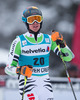 Stefan Luitz of Germany reacts after his 2nd run of mens Giant Slalom of the Beaver Creek FIS Ski Alpine World Cup at the Birds of Prey Raptor in Beaver Creek, United States on 2012/12/08.
