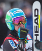 1st place Ted Ligety of the USA reacts after his 2nd run of mens Giant Slalom of the Beaver Creek FIS Ski Alpine World Cup at the Birds of Prey Raptor in Beaver Creek, United States on 2012/12/08.
