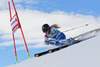 Lara Gut of Switzerland during the Audi FIS Alpine Ski World Cup giant slalom race on December 15 2013 in St Moritz, Switzerland.
