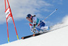 Dominique Gisin of Switzerland  during the Audi FIS Alpine Ski World Cup giant slalom race on December 15 2013 in St Moritz, Switzerland.
