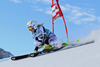 Eva-Maria Brem of Austria during the Audi FIS Alpine Ski World Cup giant slalom race on December 15 2013 in St Moritz, Switzerland.
