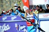 Jessica Lindell-Vikarby (SWE) during the ladies Giant Slalom of the St. Moritz FIS Ski Alpin World Cup at the Engiadina in St. Moritz, Switzerland on 2013/12/15.
