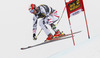 Joachim Puchner of Austria skiing during second training run of men Audi FIS Alpine skiing World cup downhill race in Val Gardena, Italy. Second training run for men downhill race of Audi FIS Alpine skiing World cup 2013-2014 was held on Thursday, 19th of December 2013 on Saslong course in Val Gardena, Italy.
