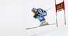 Douglas Hedin of Sweden skiing during second training run of men Audi FIS Alpine skiing World cup downhill race in Val Gardena, Italy. Second training run for men downhill race of Audi FIS Alpine skiing World cup 2013-2014 was held on Thursday, 19th of December 2013 on Saslong course in Val Gardena, Italy.
