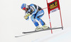 Hans Olsson of Sweden skiing during second training run of men Audi FIS Alpine skiing World cup downhill race in Val Gardena, Italy. Second training run for men downhill race of Audi FIS Alpine skiing World cup 2013-2014 was held on Thursday, 19th of December 2013 on Saslong course in Val Gardena, Italy.
