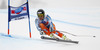 Fourth placed Kjetil Jansrud of Norway skiing during men Super-G race of Audi FIS Alpine skiing World cup in Val Gardena, Italy. Super-G race of Audi FIS Alpine skiing World cup 2013-2014 was held on Friday, 20th of December 2013 on Saslong course in Val Gardena, Italy.
