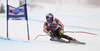 Sixth placed Erik Guay of Canada skiing during men Super-G race of Audi FIS Alpine skiing World cup in Val Gardena, Italy. Super-G race of Audi FIS Alpine skiing World cup 2013-2014 was held on Friday, 20th of December 2013 on Saslong course in Val Gardena, Italy.
