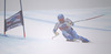 Hans Olsson of Sweden skiing during men Super-G race of Audi FIS Alpine skiing World cup in Val Gardena, Italy. Super-G race of Audi FIS Alpine skiing World cup 2013-2014 was held on Friday, 20th of December 2013 on Saslong course in Val Gardena, Italy.
