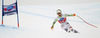 Tobias Stechert of Germany skiing during men Super-G race of Audi FIS Alpine skiing World cup in Val Gardena, Italy. Super-G race of Audi FIS Alpine skiing World cup 2013-2014 was held on Friday, 20th of December 2013 on Saslong course in Val Gardena, Italy.
