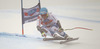 Marc Berthod of Switzerland skiing during men Super-G race of Audi FIS Alpine skiing World cup in Val Gardena, Italy. Super-G race of Audi FIS Alpine skiing World cup 2013-2014 was held on Friday, 20th of December 2013 on Saslong course in Val Gardena, Italy.
