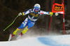 Rok Perko of Slovenia skiing during men downhill race of Audi FIS Alpine skiing World cup in Val Gardena, Italy. Men downhill race of Audi FIS Alpine skiing World cup 2013-2014 was held on Saturday, 21st of December 2013 on Saslong course in Val Gardena, Italy.
